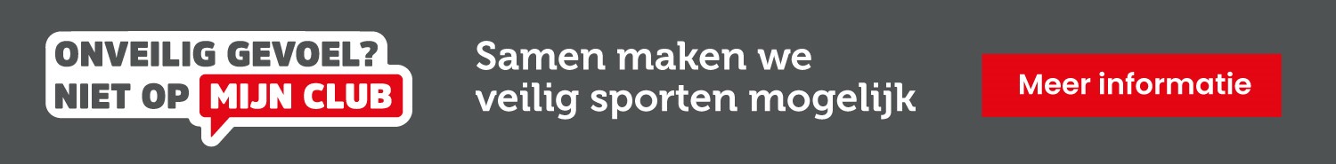 Banner Niet op mijn club